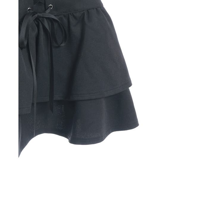 レースアップフリルスカート | axes femme | 詳細画像13 