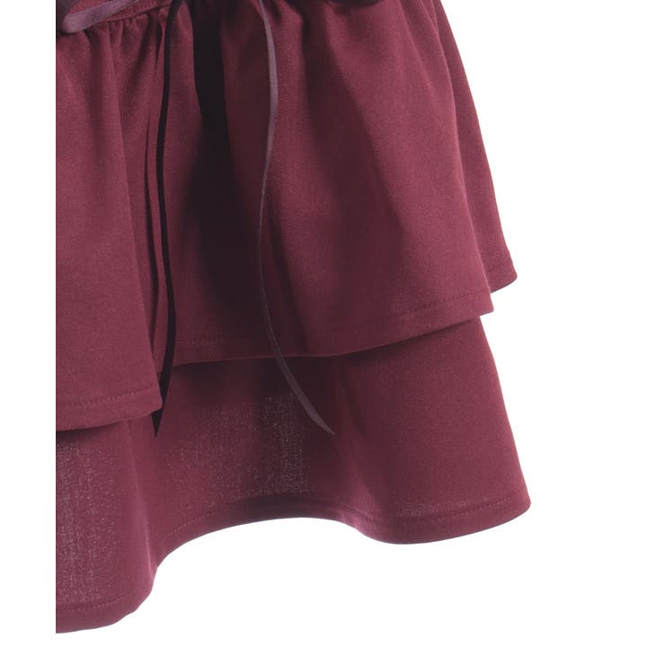 レースアップフリルスカート | axes femme | 詳細画像20 