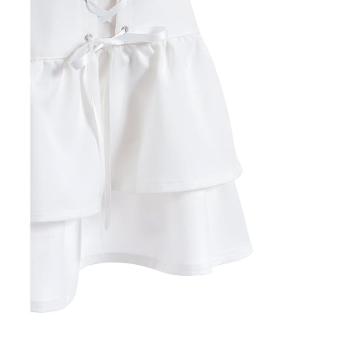 レースアップフリルスカート | axes femme | 詳細画像28 