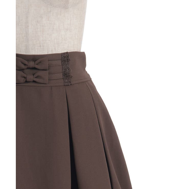 バックレースアップミドルスカート | axes femme | 詳細画像20 