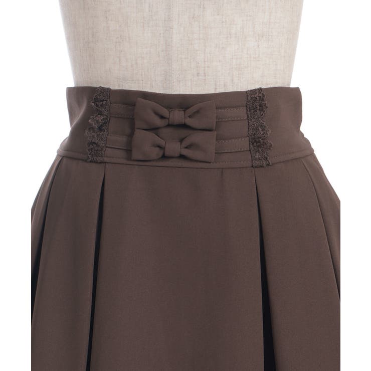 バックレースアップミドルスカート | axes femme | 詳細画像22 