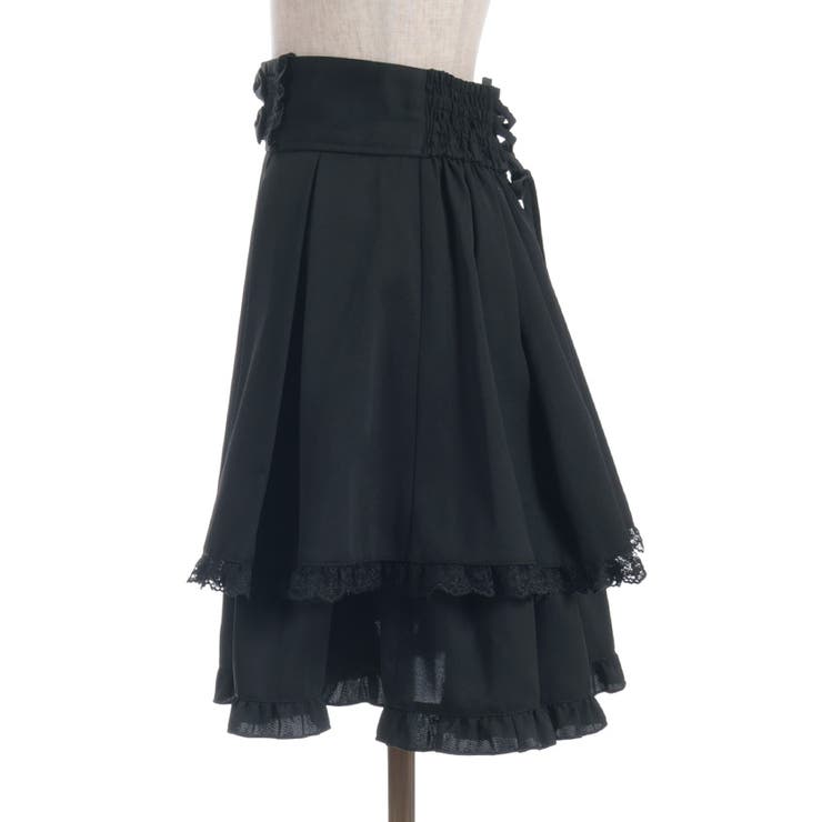 バックレースアップミドルスカート | axes femme | 詳細画像25 