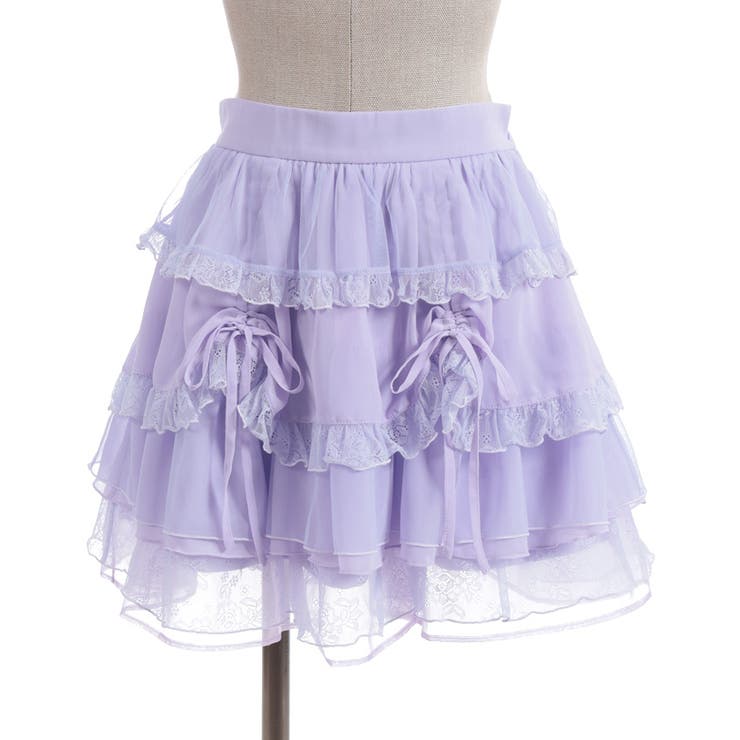 ドロスト×ティアードミニスカート | axes femme | 詳細画像15 