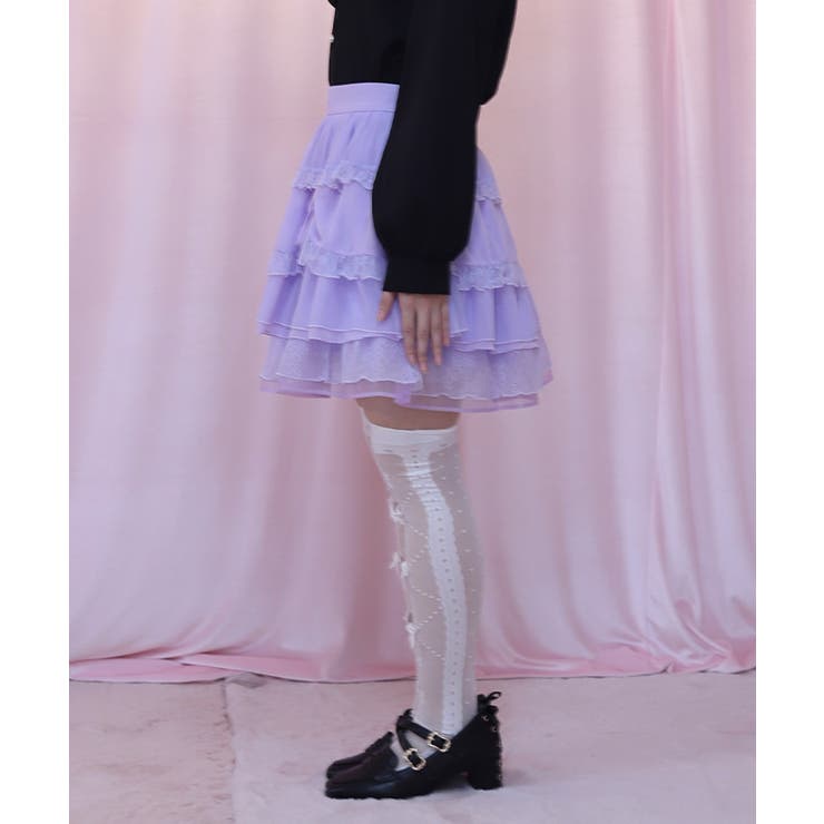 ドロスト×ティアードミニスカート | axes femme | 詳細画像2 