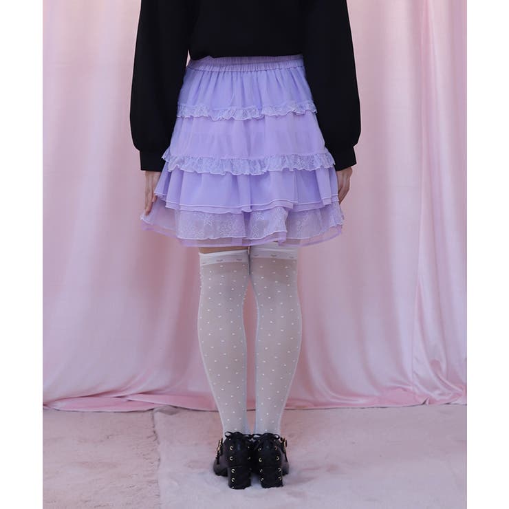 ドロスト×ティアードミニスカート | axes femme | 詳細画像3 