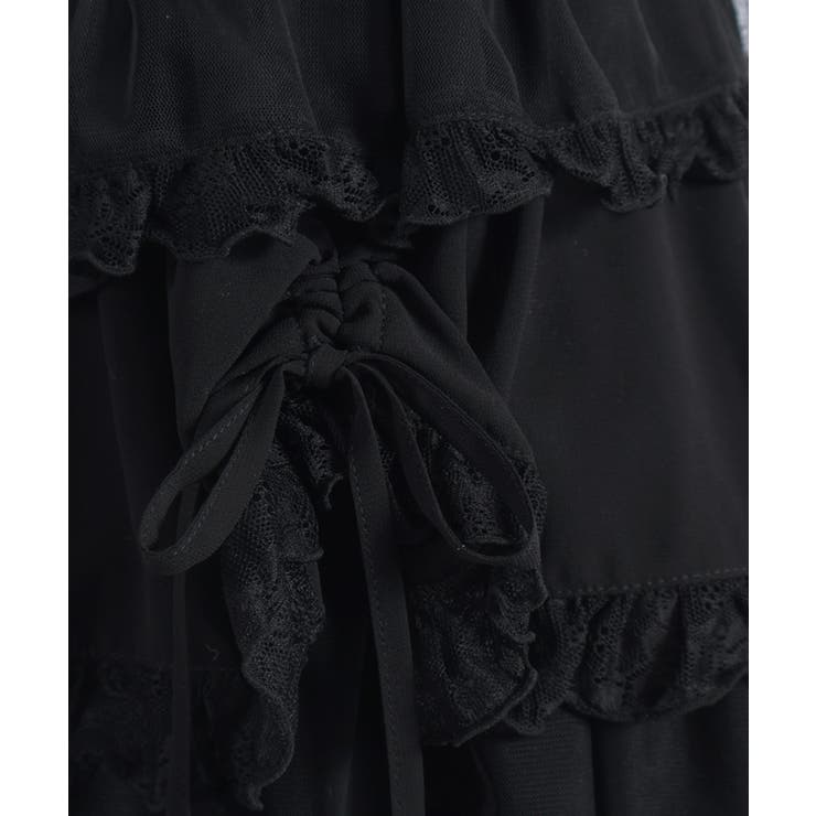 ドロスト×ティアードミニスカート | axes femme | 詳細画像30 