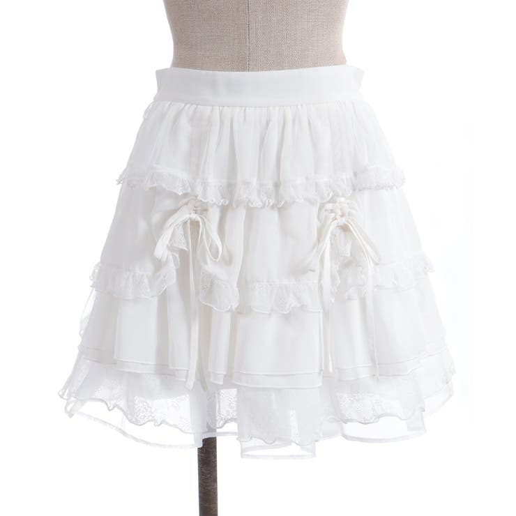 ドロスト×ティアードミニスカート | axes femme | 詳細画像8 