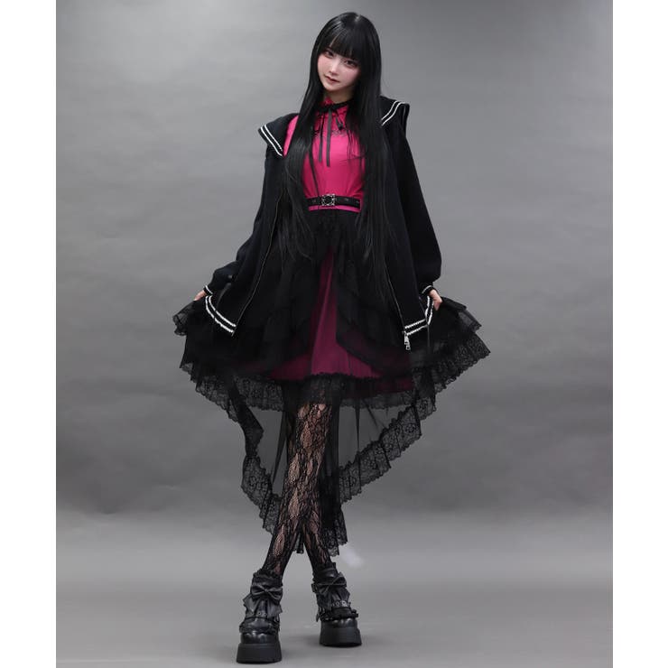 フィッシュテールフリルスカート | axes femme | 詳細画像1 