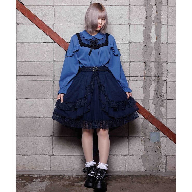 フィッシュテールフリルスカート | axes femme | 詳細画像10 