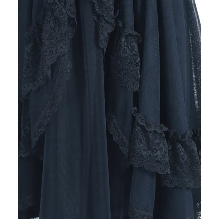 フィッシュテールフリルスカート | axes femme | 詳細画像16 