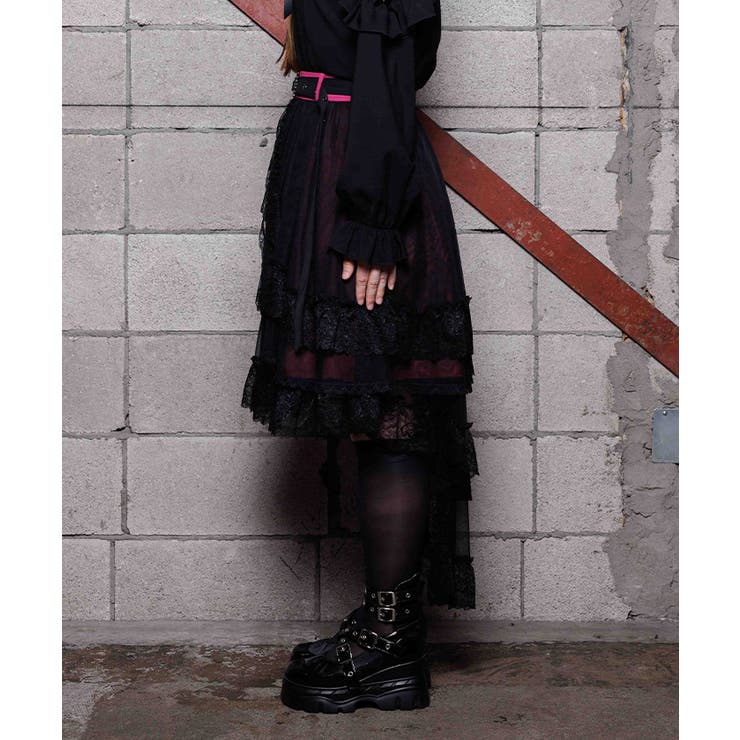 フィッシュテールフリルスカート | axes femme | 詳細画像2 