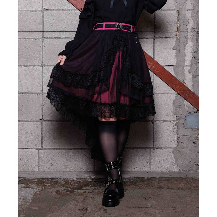 フィッシュテールフリルスカート | axes femme | 詳細画像4 