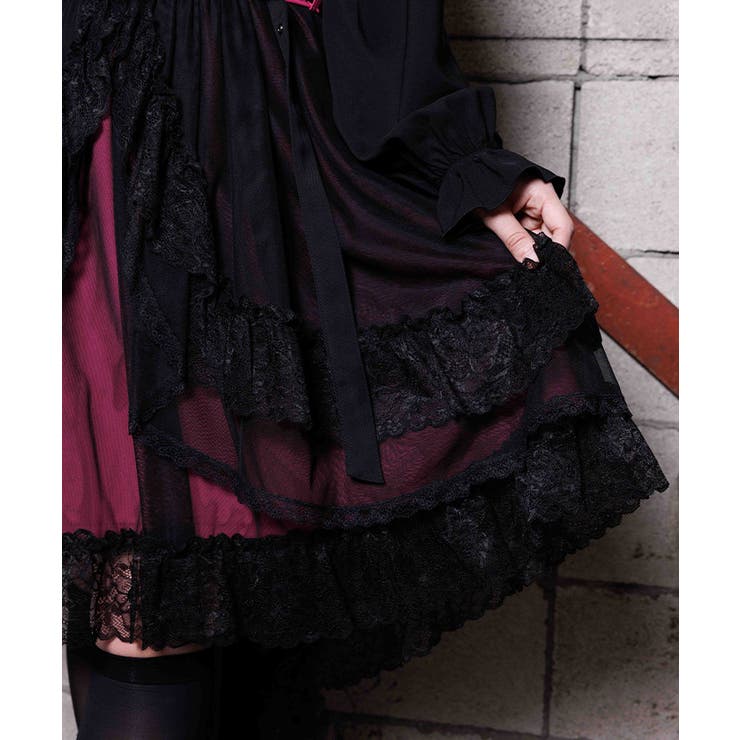 フィッシュテールフリルスカート | axes femme | 詳細画像6 