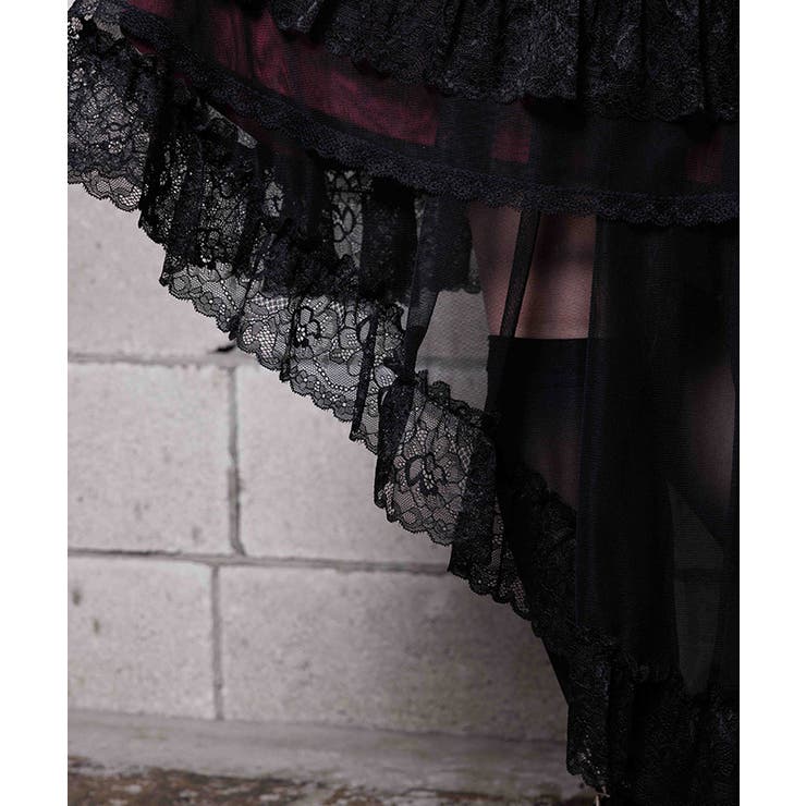 フィッシュテールフリルスカート | axes femme | 詳細画像8 