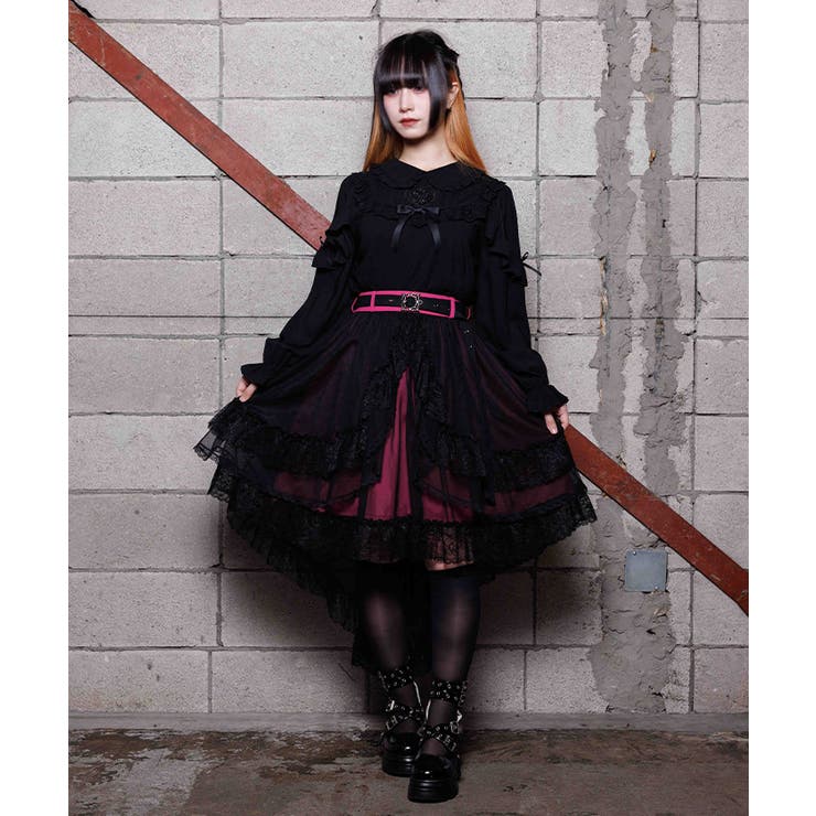 フィッシュテールフリルスカート | axes femme | 詳細画像9 