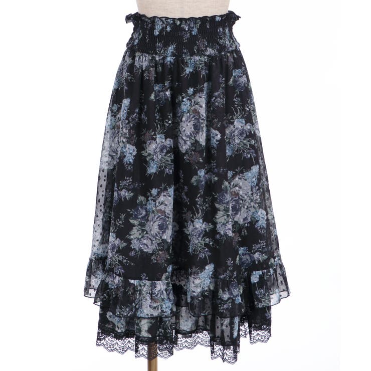 花柄マルチwayスカート[品番：IGAW0002519]｜axes femme