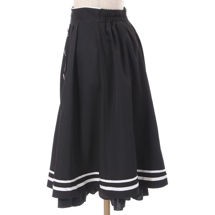 チェーン付ダブルボタンスカート | axes femme | 詳細画像5 