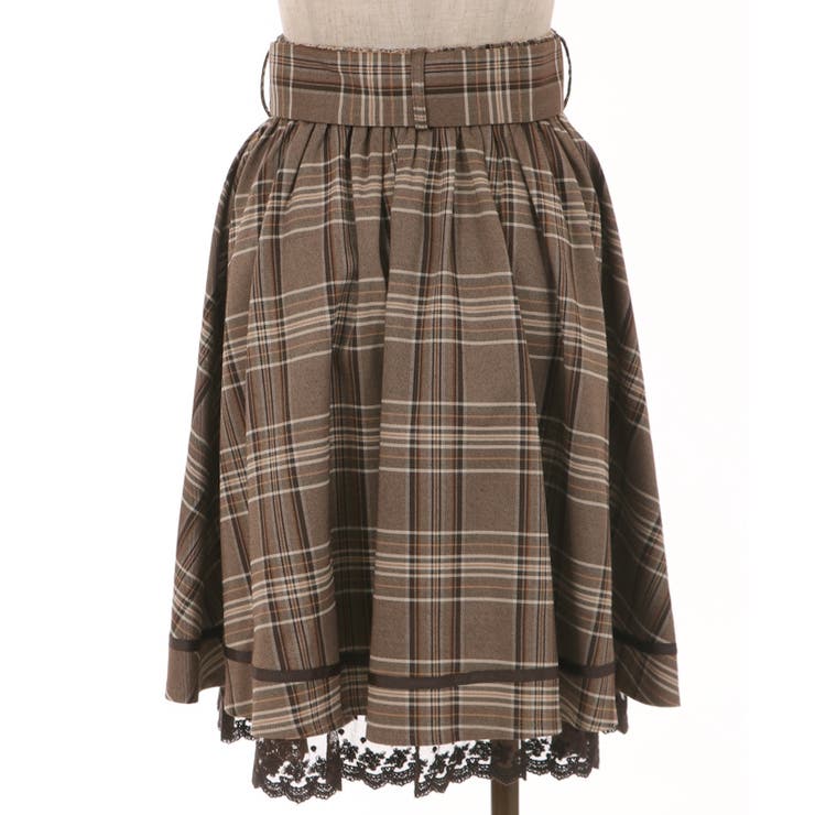 axes femme レトロ喫茶ベルト付きスカート レトロ喫茶ベルト付スカート | axes femme online shop -outlet-