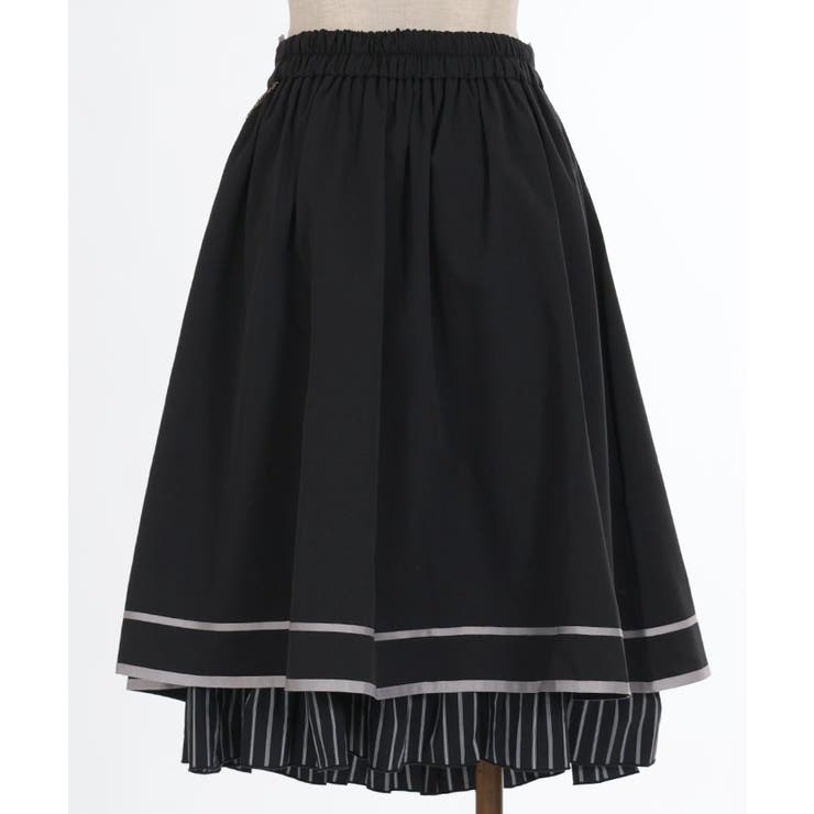 チェーン付きクラシックスカート[品番：IGAW0005046]｜axes femme
