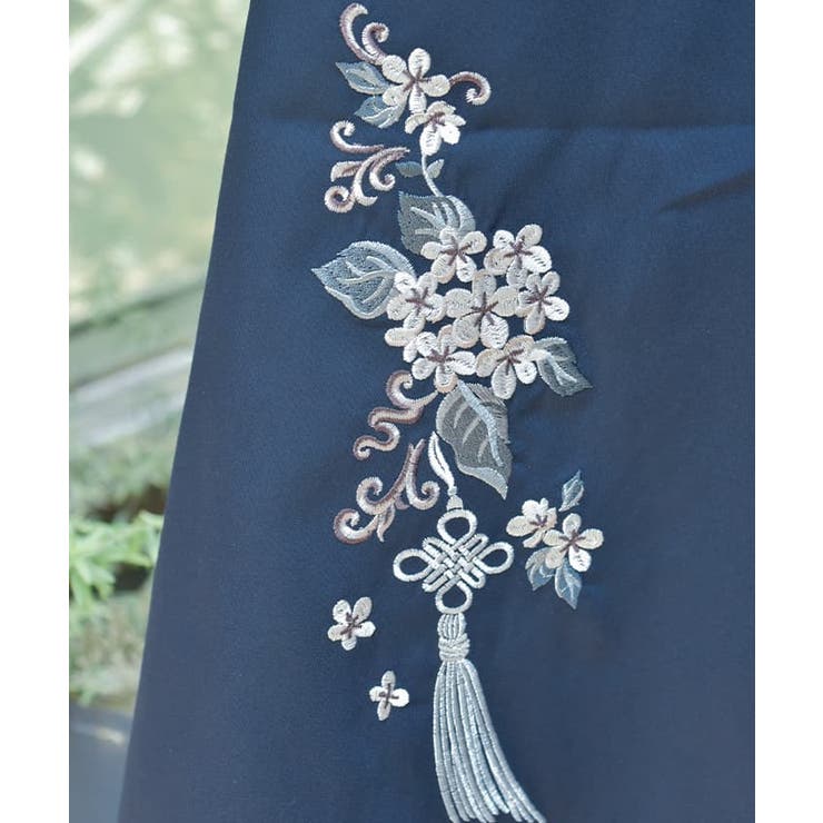 ジャスミン刺繍スカート[品番：IGAW0005337]｜axes femme