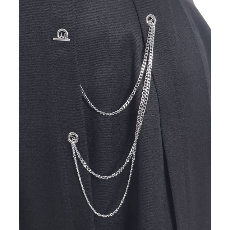 ダブルチェーンプリーツスカート | axes femme | 詳細画像23 