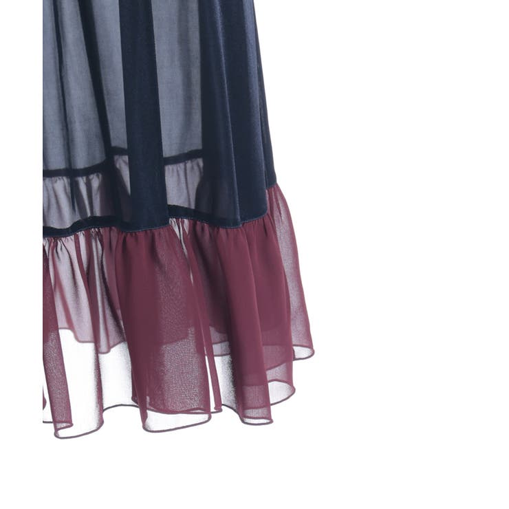 レースアップハイウエストスカート[品番：IGAW0006867]｜axes femme