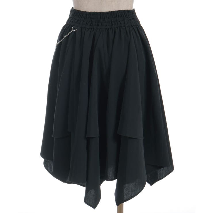 チェーンリボン付イレヘムスカート | axes femme | 詳細画像18 