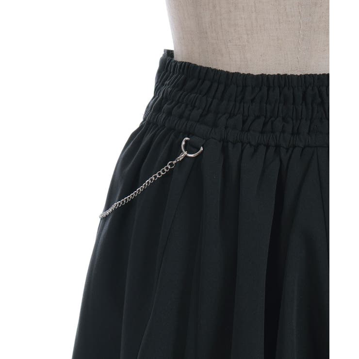 チェーンリボン付イレヘムスカート | axes femme | 詳細画像21 