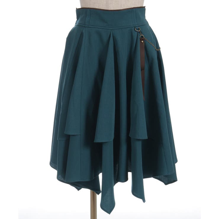 チェーンリボン付イレヘムスカート | axes femme | 詳細画像23 