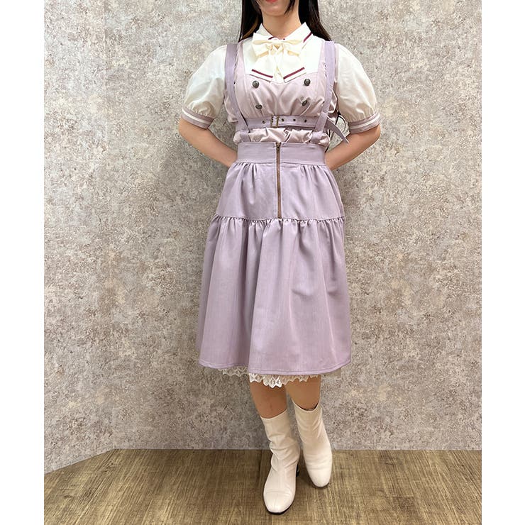 ハーネスデザインスカート[品番：IGAW0004844]｜axes  femme（アクシーズファム）のレディースファッション通販｜SHOPLIST（ショップリスト）