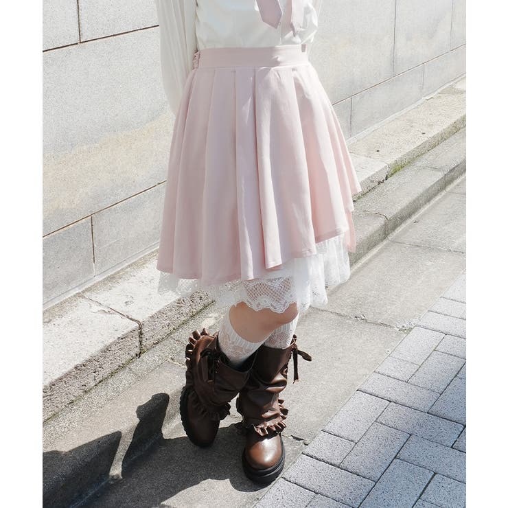 イレヘムプリーツミドルスカート | axes femme | 詳細画像8 