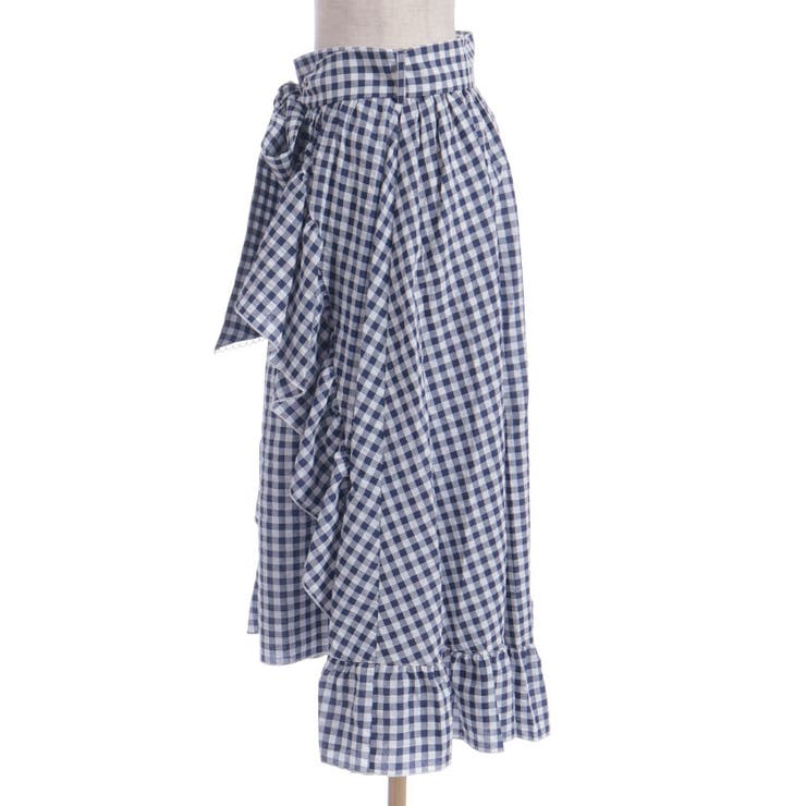 チェリー刺繍チェックスカート | axes femme | 詳細画像14 