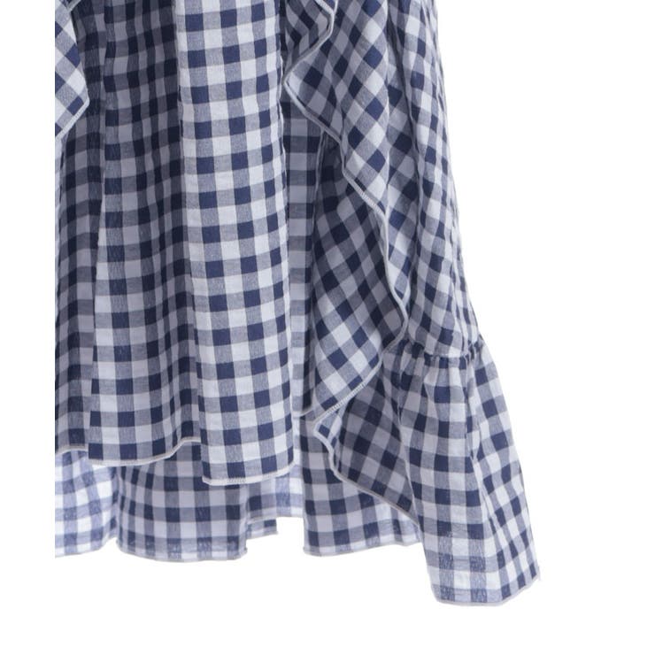 チェリー刺繍チェックスカート | axes femme | 詳細画像17 