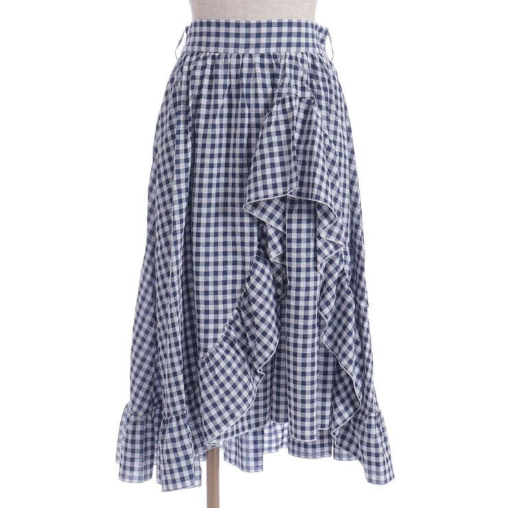 チェリー刺繍チェックスカート | axes femme | 詳細画像18 