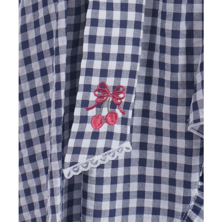 チェリー刺繍チェックスカート | axes femme | 詳細画像19 
