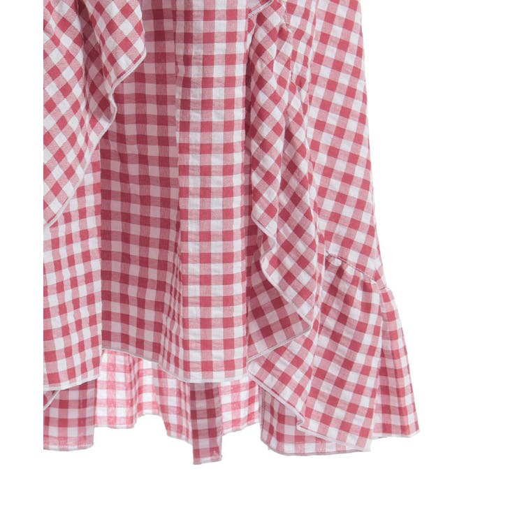 チェリー刺繍チェックスカート | axes femme | 詳細画像25 