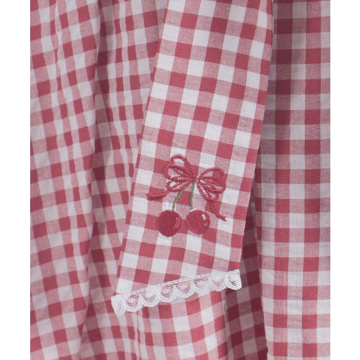 チェリー刺繍チェックスカート | axes femme | 詳細画像27 