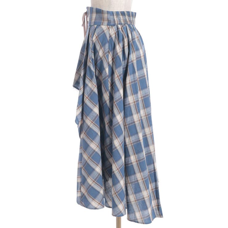 チェック柄レースフリルスカート | axes femme | 詳細画像20 