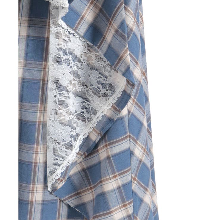 チェック柄レースフリルスカート | axes femme | 詳細画像22 