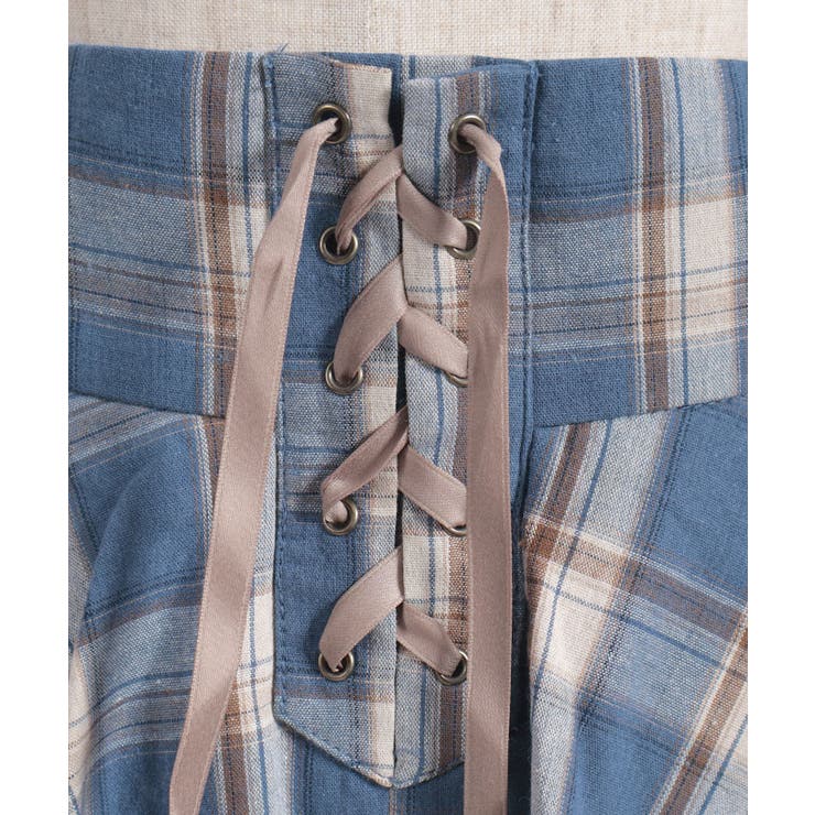 チェック柄レースフリルスカート | axes femme | 詳細画像23 