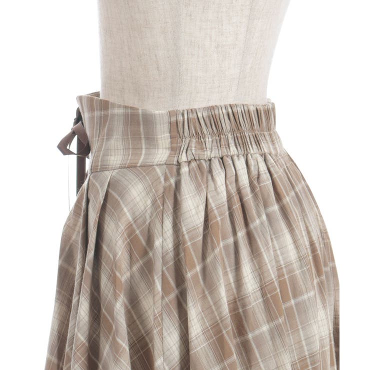 チェック柄レースフリルスカート | axes femme | 詳細画像29 