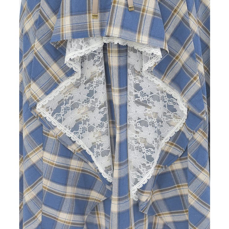 チェック柄レースフリルスカート | axes femme | 詳細画像8 