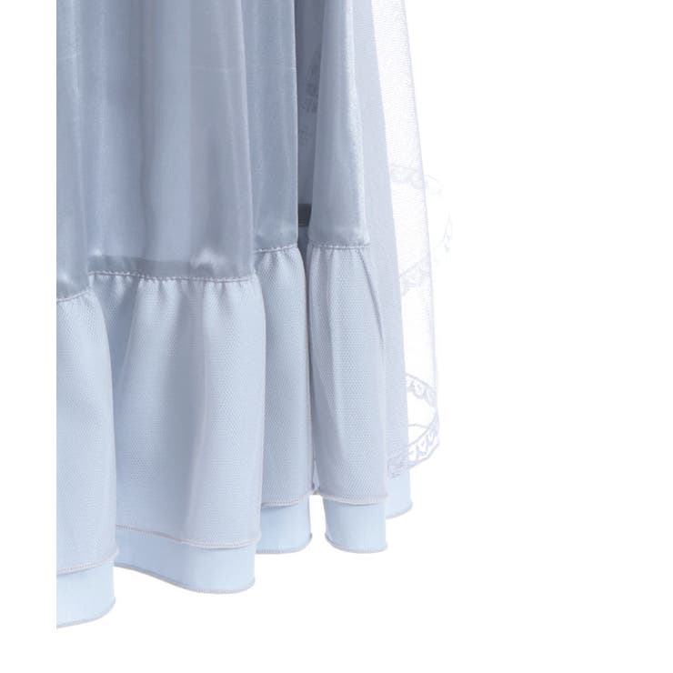 バックフリルミドルスカート | axes femme | 詳細画像14 