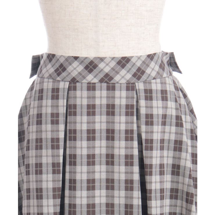 バックフリルミドルスカート | axes femme | 詳細画像18 