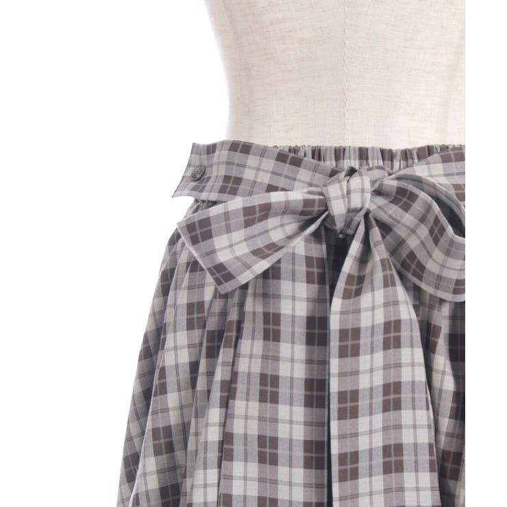 バックフリルミドルスカート | axes femme | 詳細画像20 