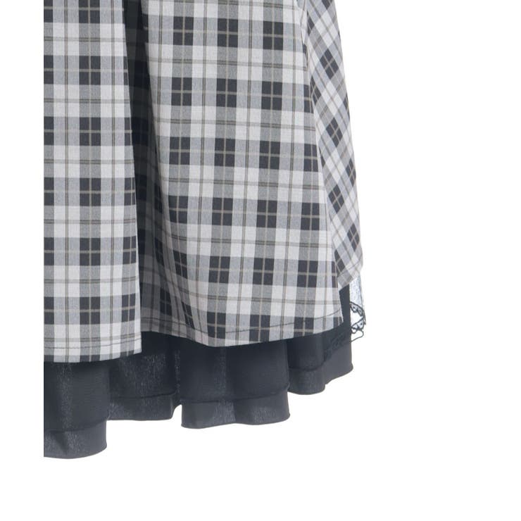 バックフリルミドルスカート | axes femme | 詳細画像27 