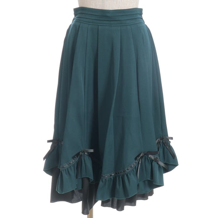 ハシゴレース×リボン配色スカート | axes femme | 詳細画像10 