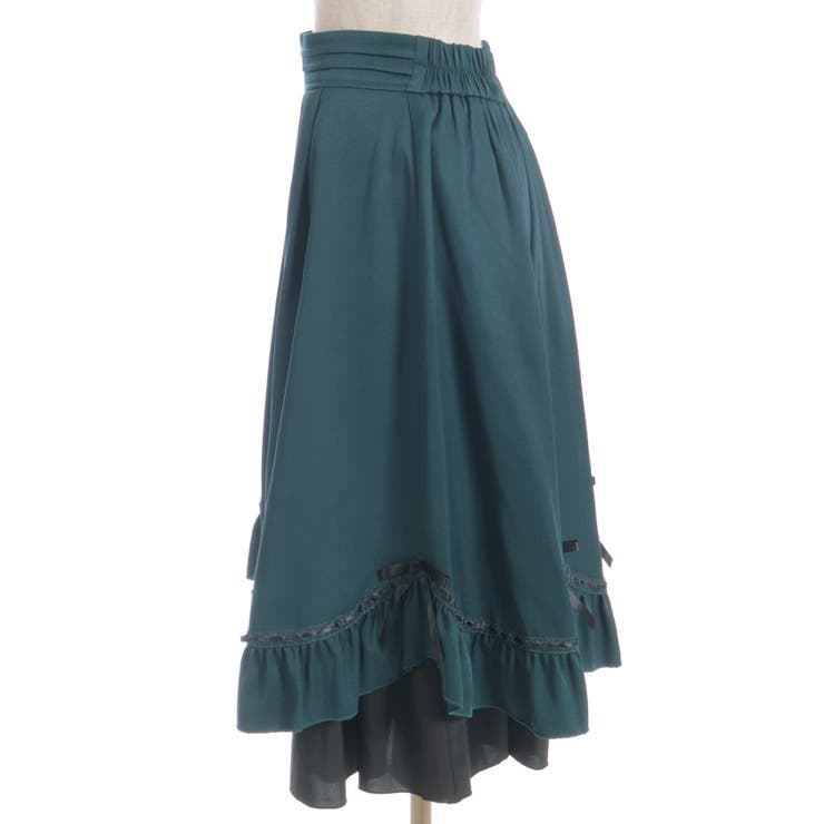 ハシゴレース×リボン配色スカート | axes femme | 詳細画像11 