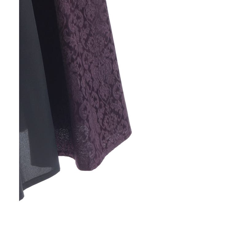 チェーン付ジャガード切替スカート | axes femme | 詳細画像13 