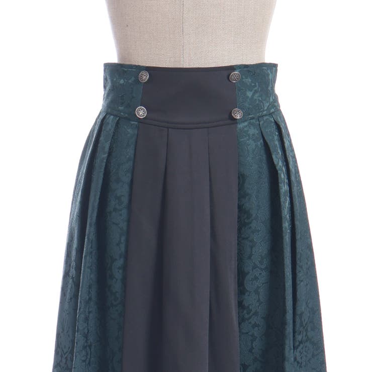 チェーン付ジャガード切替スカート | axes femme | 詳細画像21 